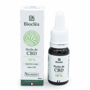 Huile buccale CBD 18%