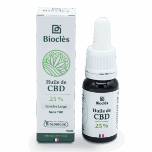 Huile buccale CBD 25%