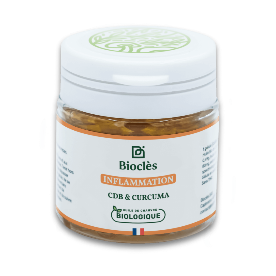 Gélules Inflammation - CBD & Curcuma