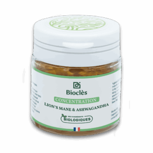 Gélules Concentration - Lion's Mane & Ashwagandha