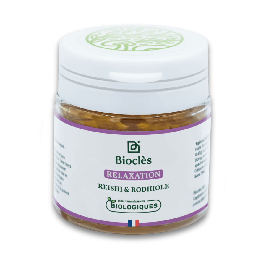Gélules Relaxation - Reishi & Rhodiole