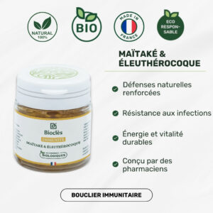 Gélules Immunité - Maïtaké & Eleuthérocoque